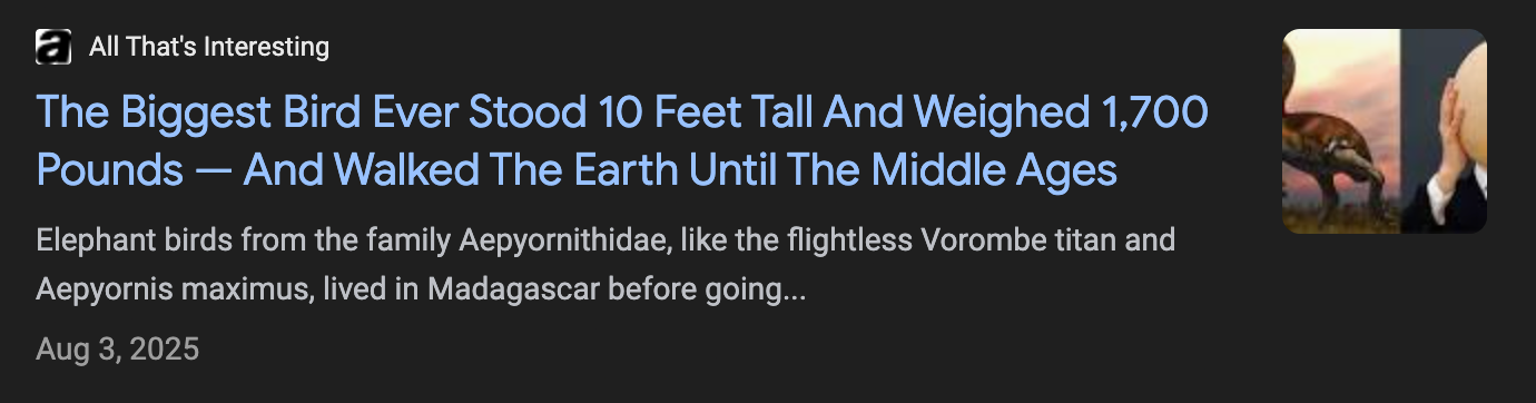 News article screenshot. The headline reads: