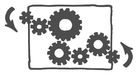 second image from article above, a drawing of a box with interlocking gears in it