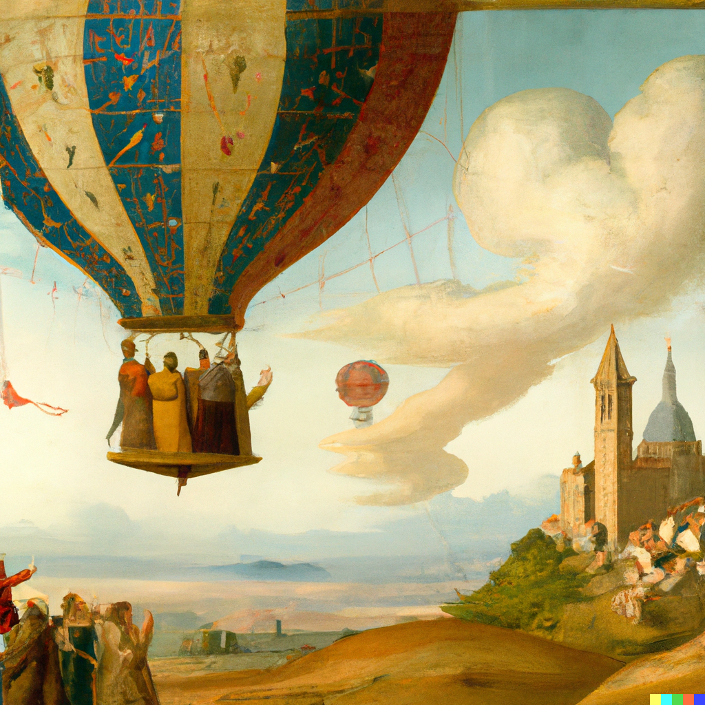 Why was the hot air balloon invented new arrivals